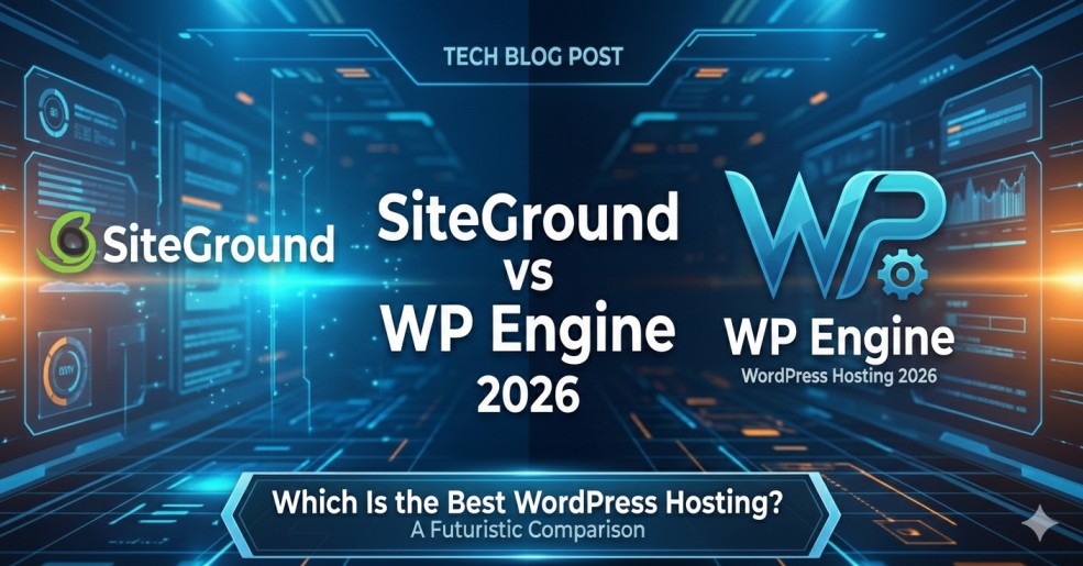 Read more about the article SiteGround vs WP Engine 2026 – Which Is the Best WordPress Hosting?