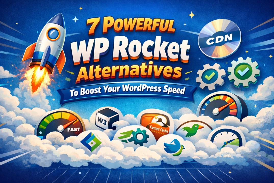 Read more about the article 7 Powerful WP Rocket Alternatives to Boost Your WordPress Speed