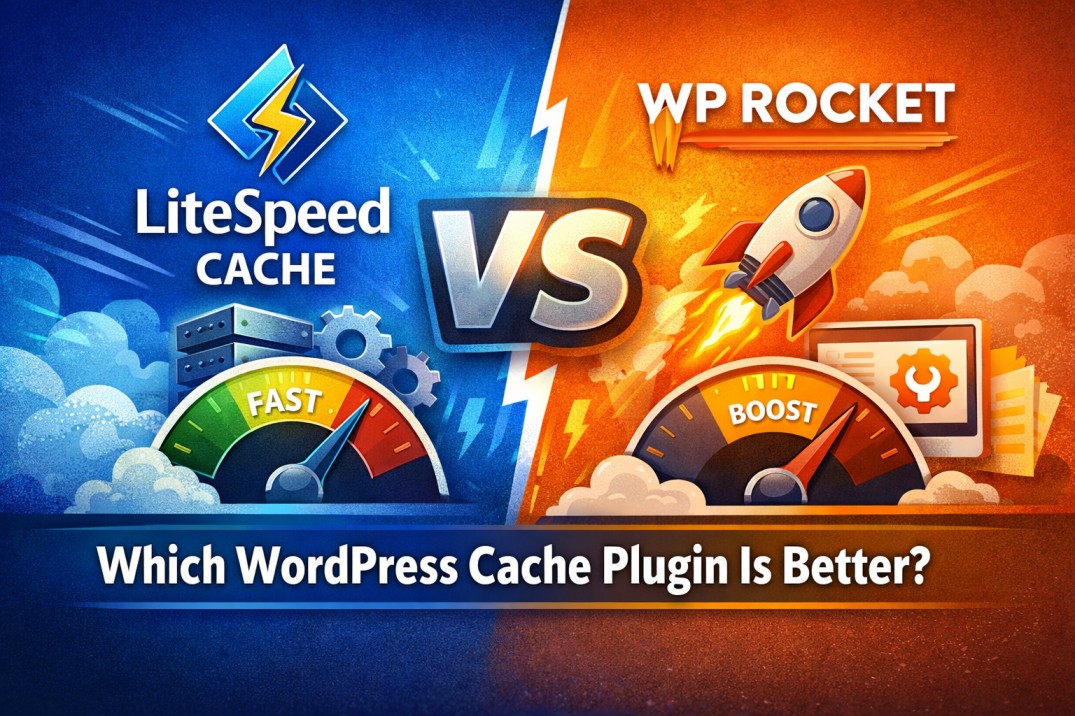 Read more about the article LiteSpeed Cache vs WP Rocket: Which WordPress Cache Plugin Is Better in 2026?