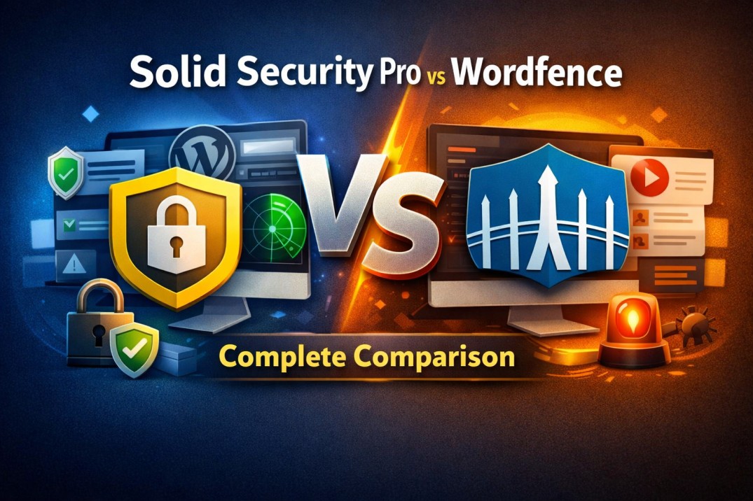 Read more about the article Solid Security Pro vs Wordfence – Complete Comparison for 2026