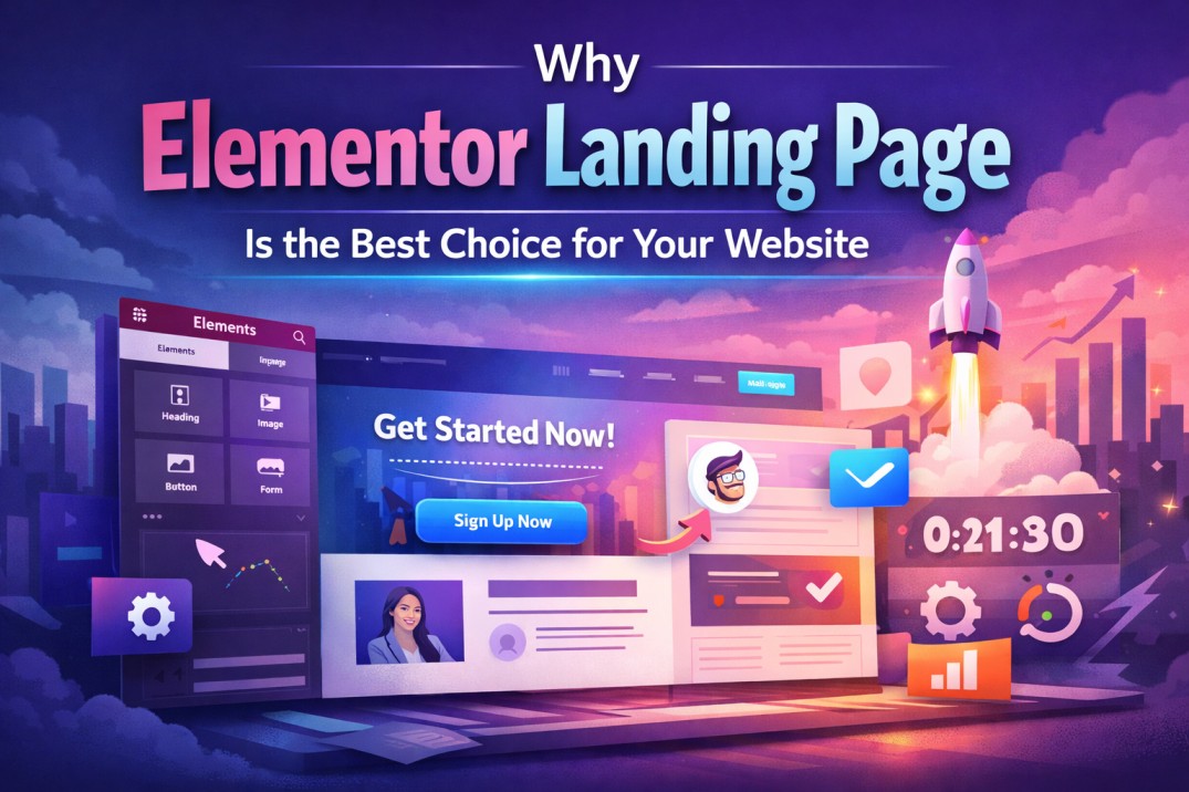 Read more about the article Why Elementor Landing Page Is the Best Choice for Your Website in 2026