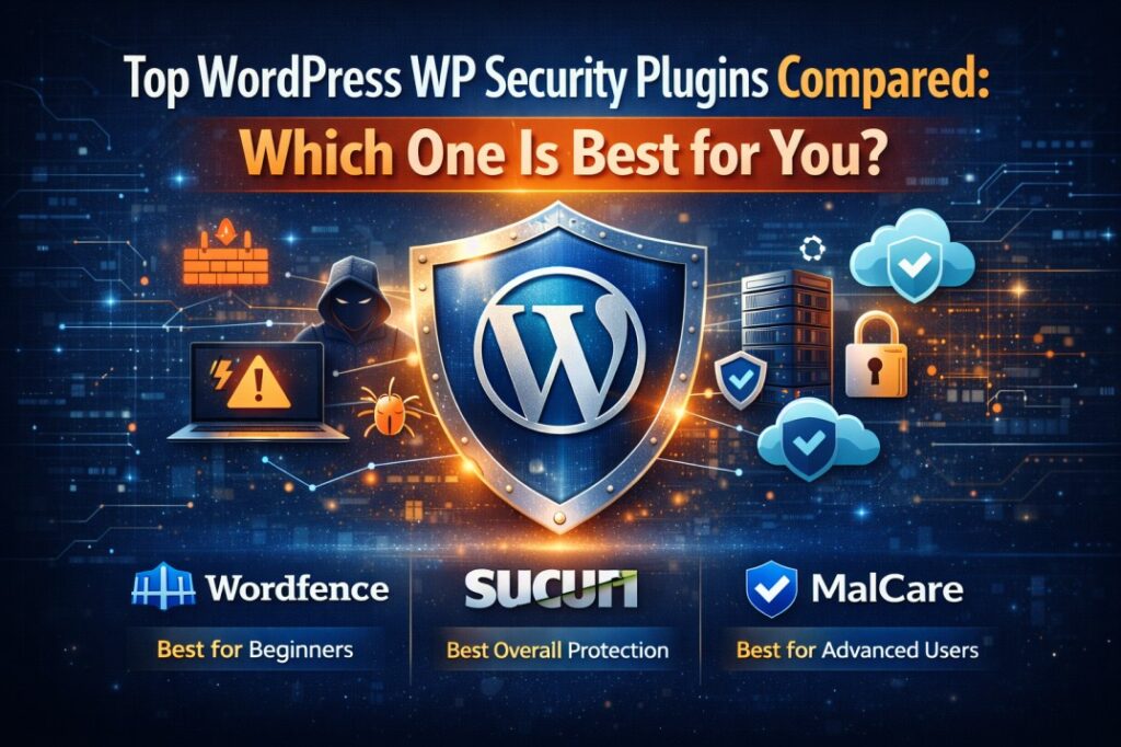 WordPress WP security plugin: Wordfence, Sucuri, and MalCare
