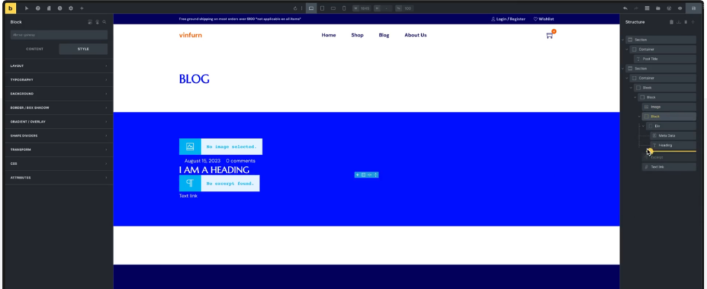Elementor alternatives: Bricks Builder