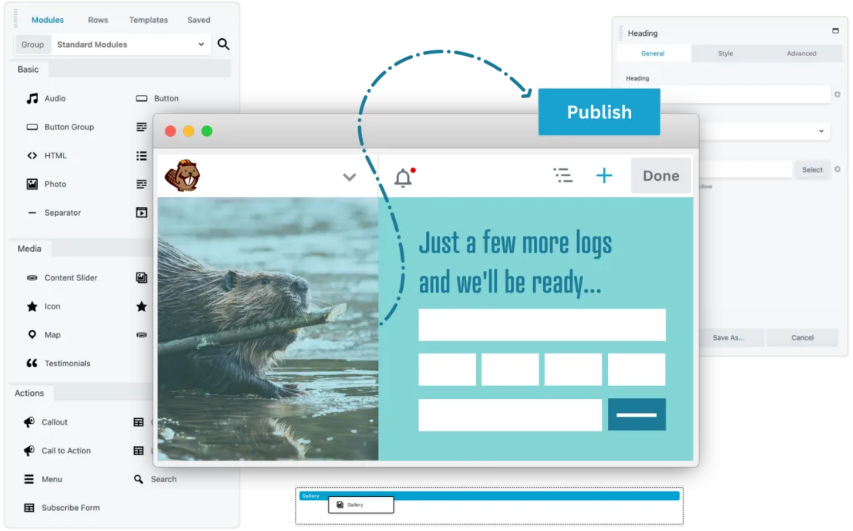 Elementor alternatives: Beaver Builder